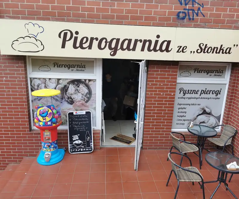 Wejście do pierogarni